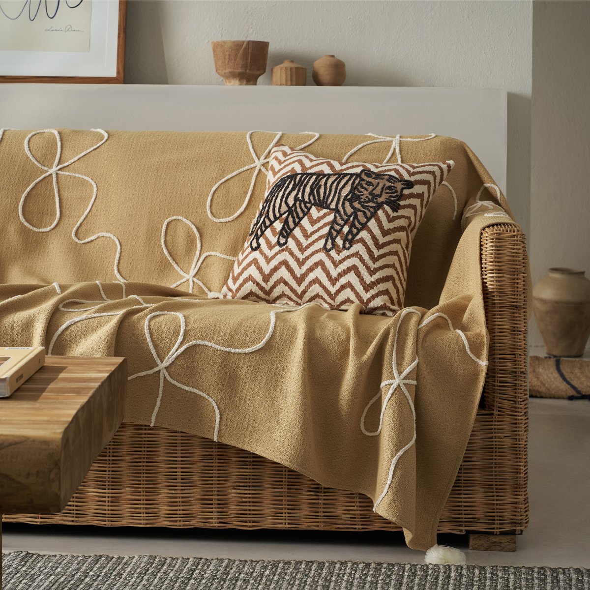Διακοσμητική Μαξιλαροθήκη (45X45) Gofis Home Devin 579 Λευκά Είδη Σαλονιού Μαξιλάρια Διακοσμητικά Διακοσμητικές Μαξιλαροθήκες Spitishop