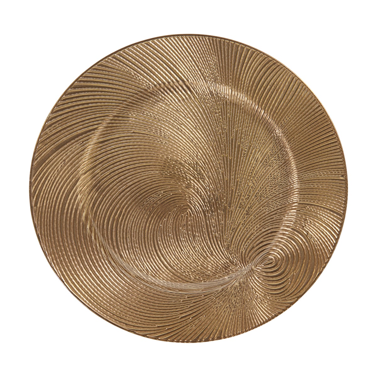 Πιατέλα Διακόσμησης (Φ33) K-M Swirl Gold AKX200760