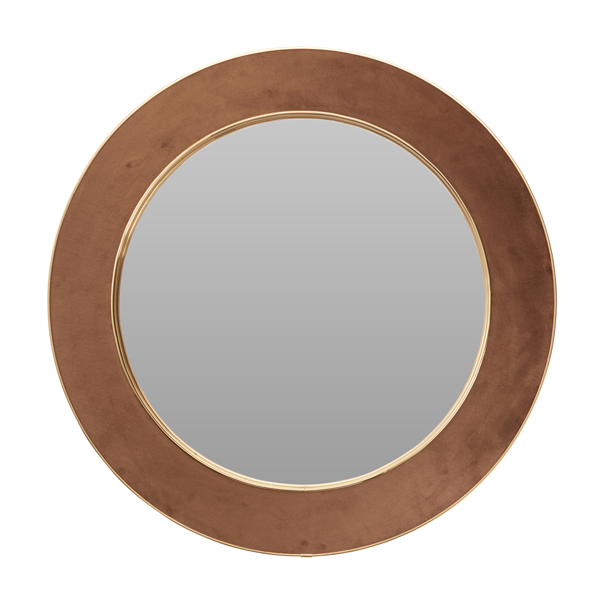 Διακοσμητικος Καθρέφτης Τοίχου (Φ60) K-M Brown FL2800520