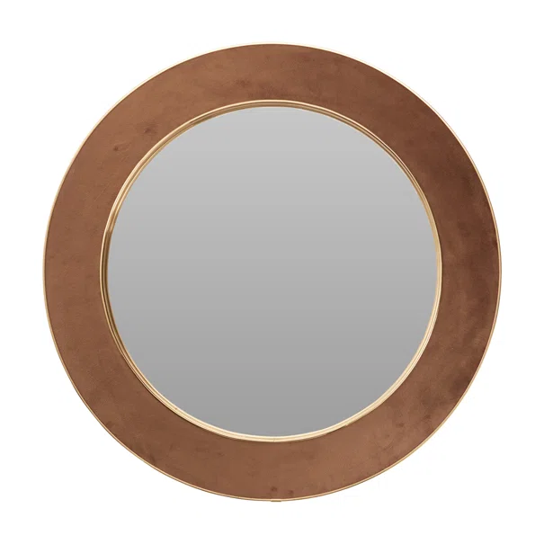 Διακοσμητικος Καθρέφτης Τοίχου (Φ60) K-M Brown FL2800520