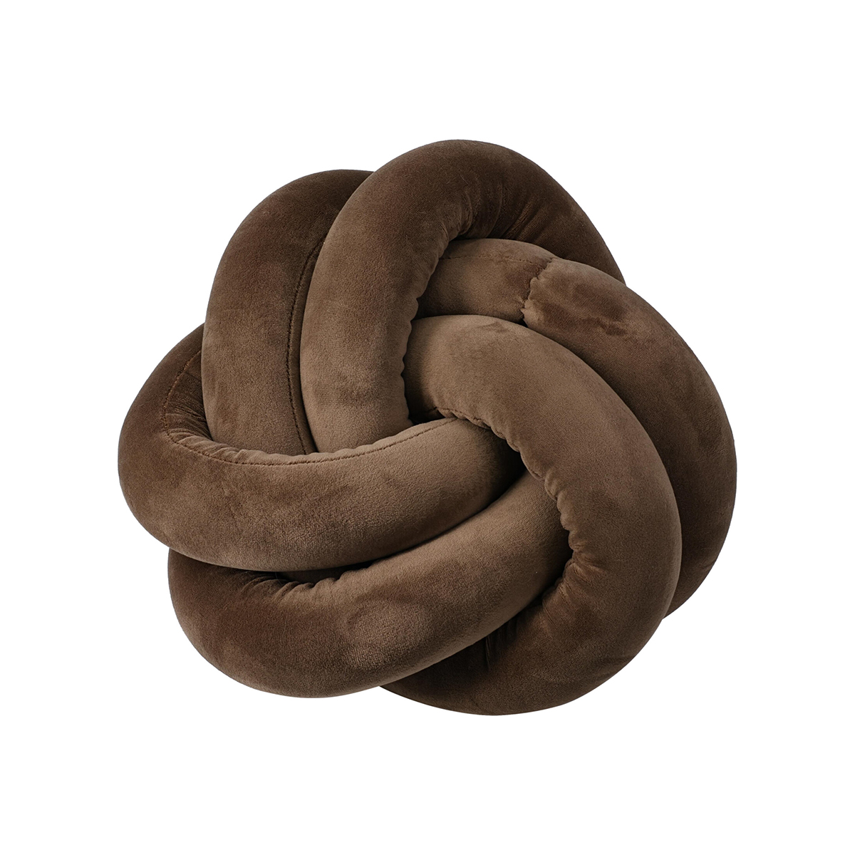 Διακοσμητικό Μαξιλάρι Βελουτέ (Φ30) K-M Taupe AAE825040