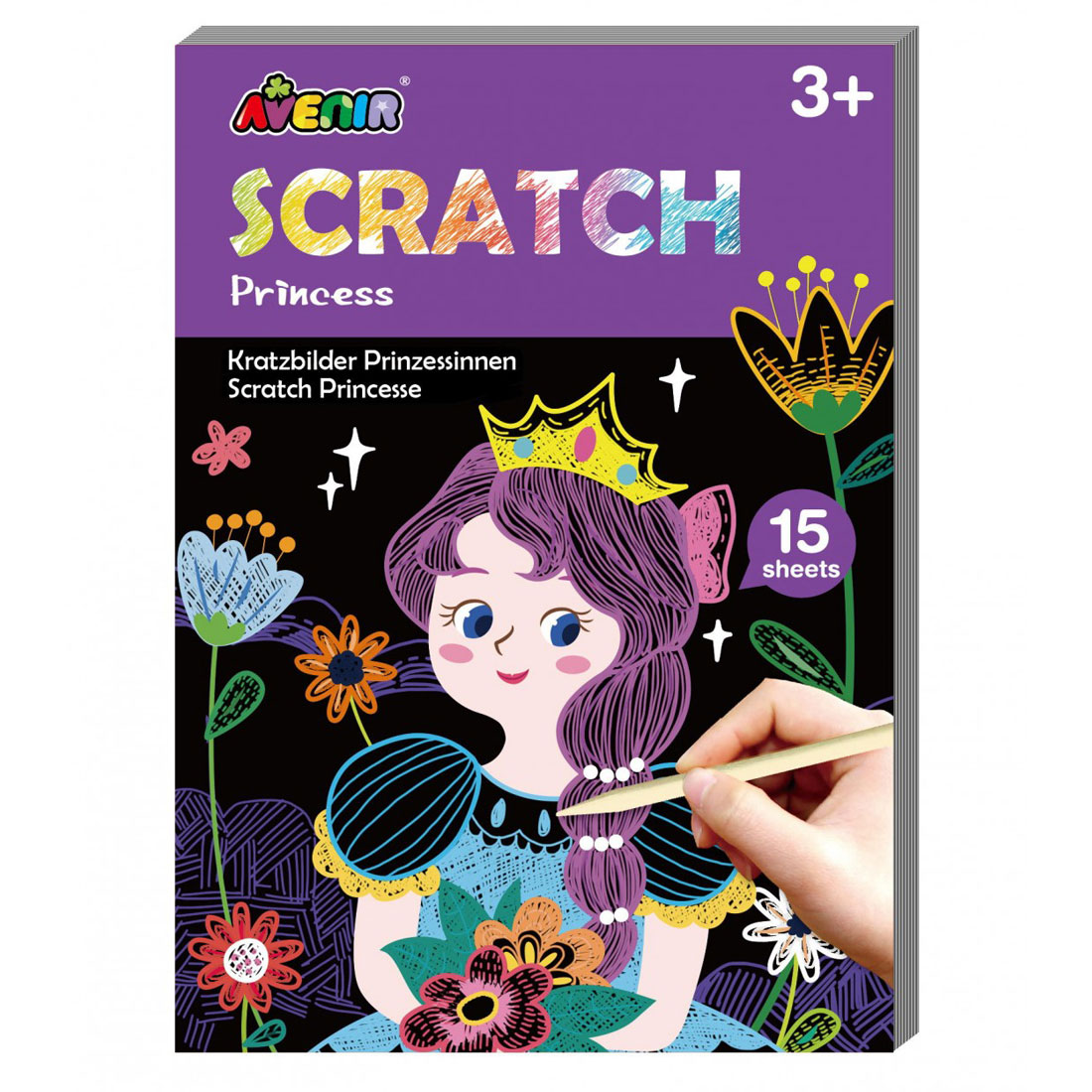 Ζωγραφική Scratch Avenir Princess