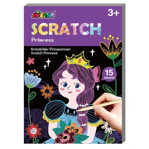 Ζωγραφική Scratch Avenir Princess