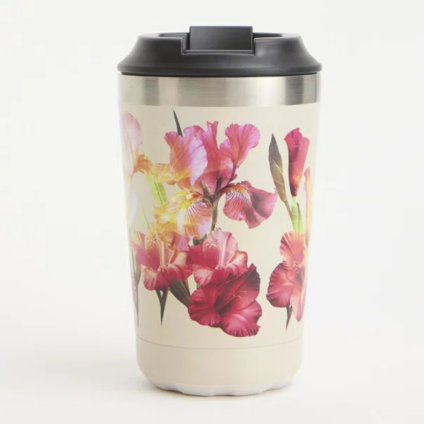Ποτήρι Θερμός 340ml Chilly's Original's Series Floral Golden Hour
