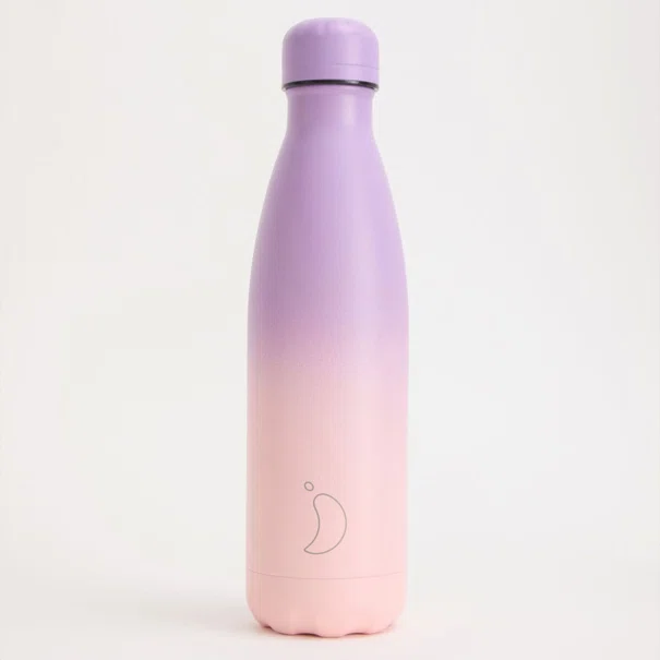 Μπουκάλι Θερμός 500ml Chilly's Original's Series Peach Purple
