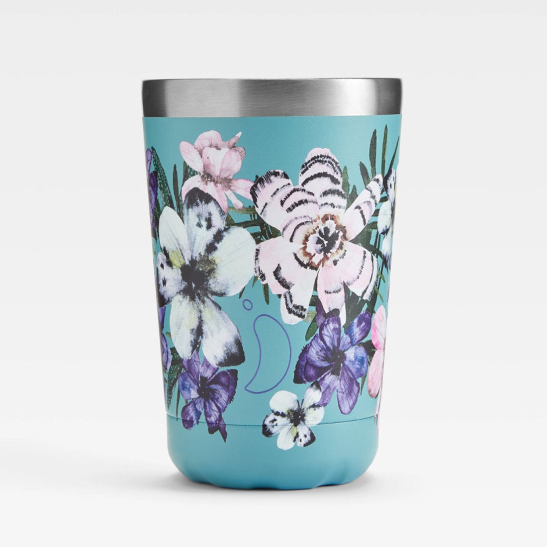 Ποτήρι Θερμός 340Ml Chilly&Apos S Original&Apos Series Feathered Florals Οργάνωση & Αποθήκευση Ποτήρια Spitishop