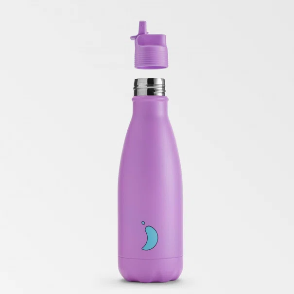 Παγούρι - Θερμός 350ml Με Καλαμάκι Chilly's Original's Series Berry