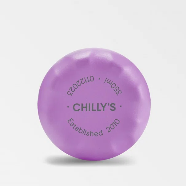 Παγούρι - Θερμός 350ml Με Καλαμάκι Chilly's Original's Series Berry