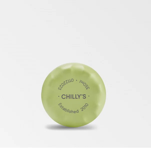Παγούρι - Θερμός 350ml Με Καλαμάκι Chilly's Original's Series Lime