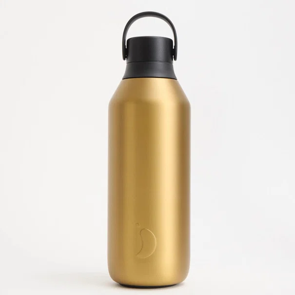 Μπουκάλι Θερμός 500ml Chilly's Series 3 Metals Fools Gold