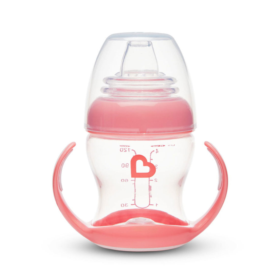 Ποτήρι Εκπαιδευτικό 118ml Munchkin Clear Pink