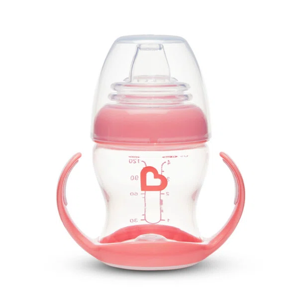 Ποτήρι Εκπαιδευτικό 118ml Munchkin Clear Pink
