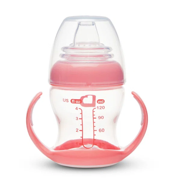 Ποτήρι Εκπαιδευτικό 118ml Munchkin Clear Pink