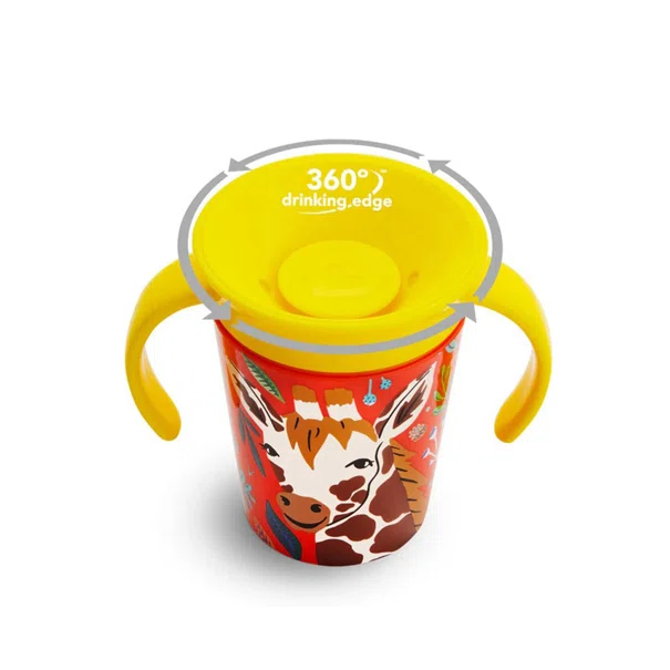 Ποτήρι Εκπαιδευτικό 177ml Munchkin Miracle Sippy Cup Giraffe
