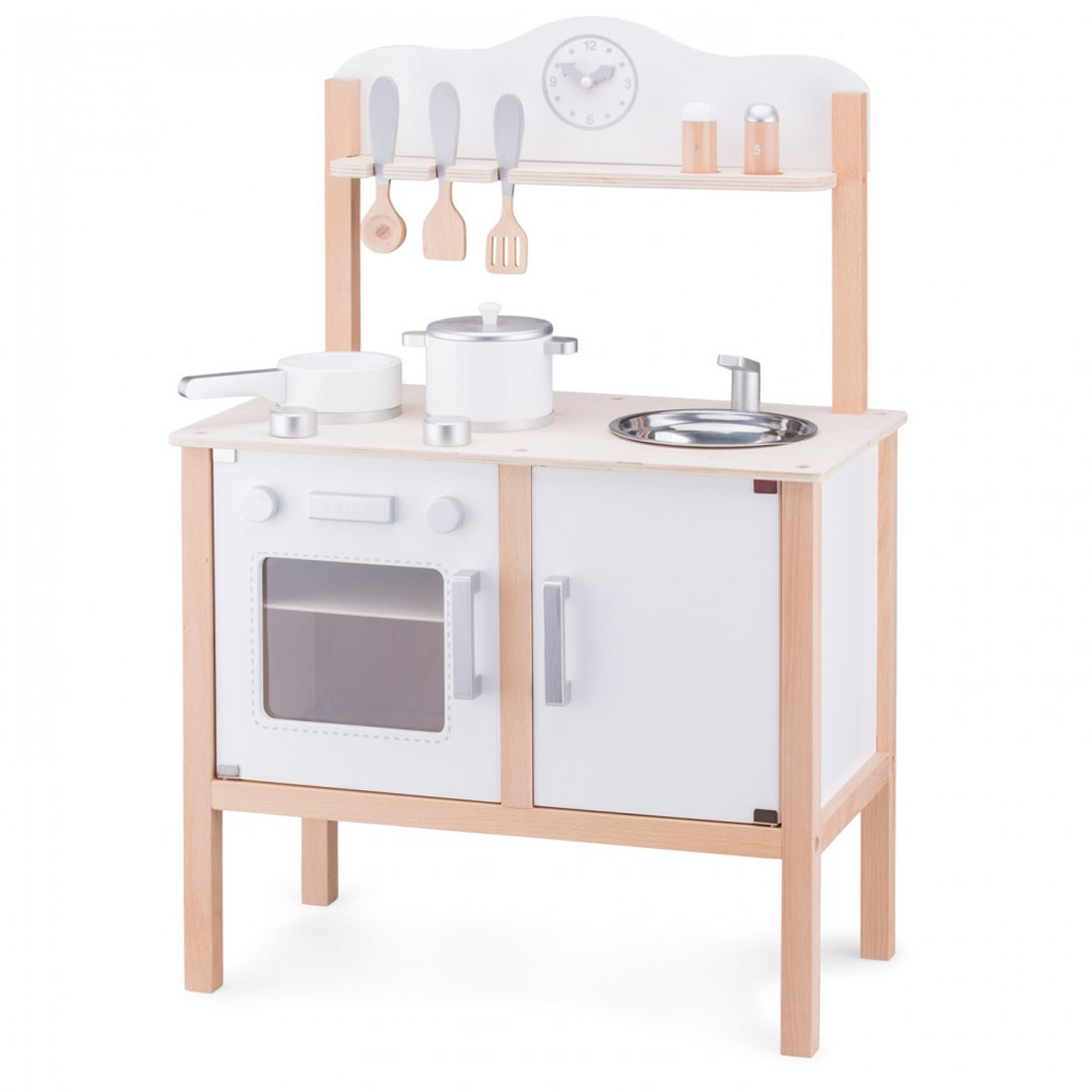 Ξύλινο Παιχνίδι Ρόλων (55x30x89) New Classic Toys Bon Appetit Modern White