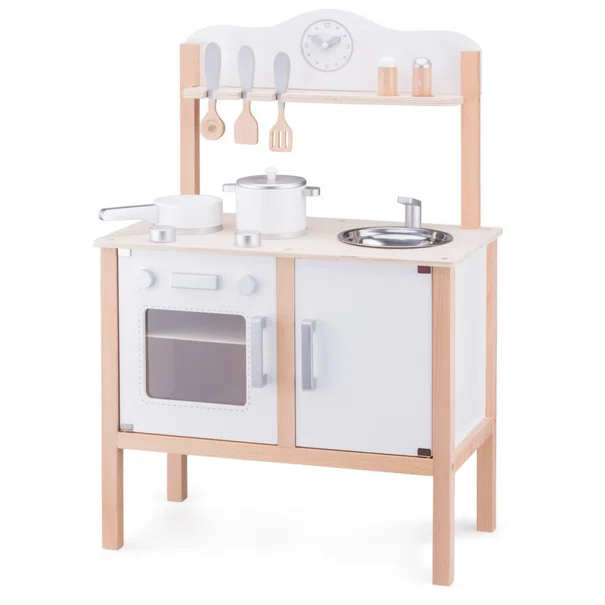 Ξύλινο Παιχνίδι Ρόλων (55x30x89) New Classic Toys Bon Appetit Modern White