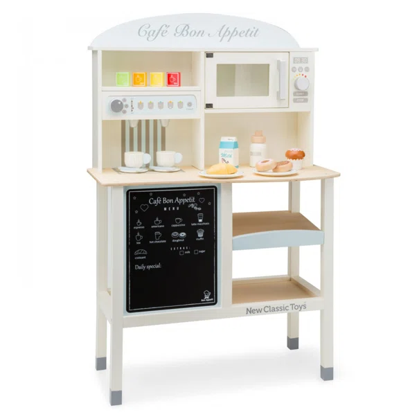 Ξύλινο Παιχνίδι Ρόλων (60x30x90) New Classic Toys Bon Appetit Grand Cafe