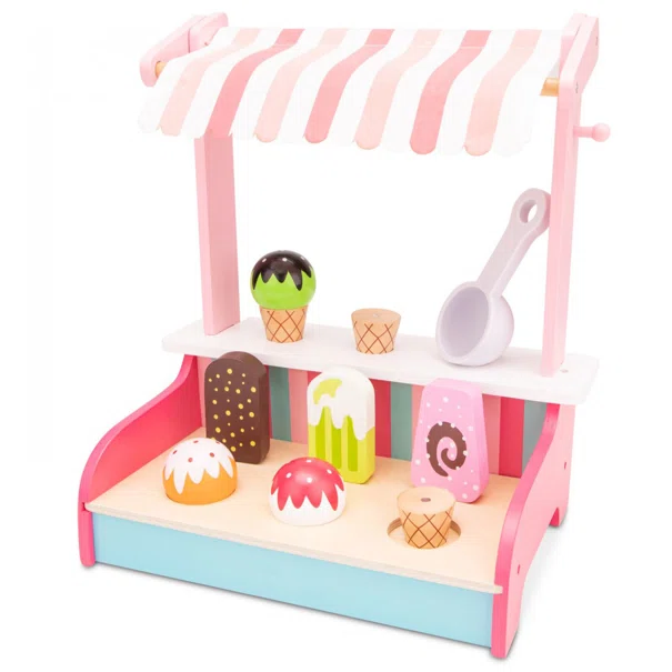 Ξύλινο Παιχνίδι Ρόλων (60x30x90) New Classic Toys Bon Appetit Ice Cream