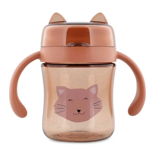 Ποτήρι Εκπαιδευτικό Με Καπάκι Trixie Tritan Mrs.Cat