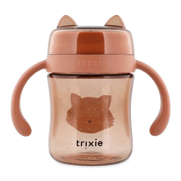 Ποτήρι Εκπαιδευτικό Με Καπάκι Trixie Tritan Mrs.Cat