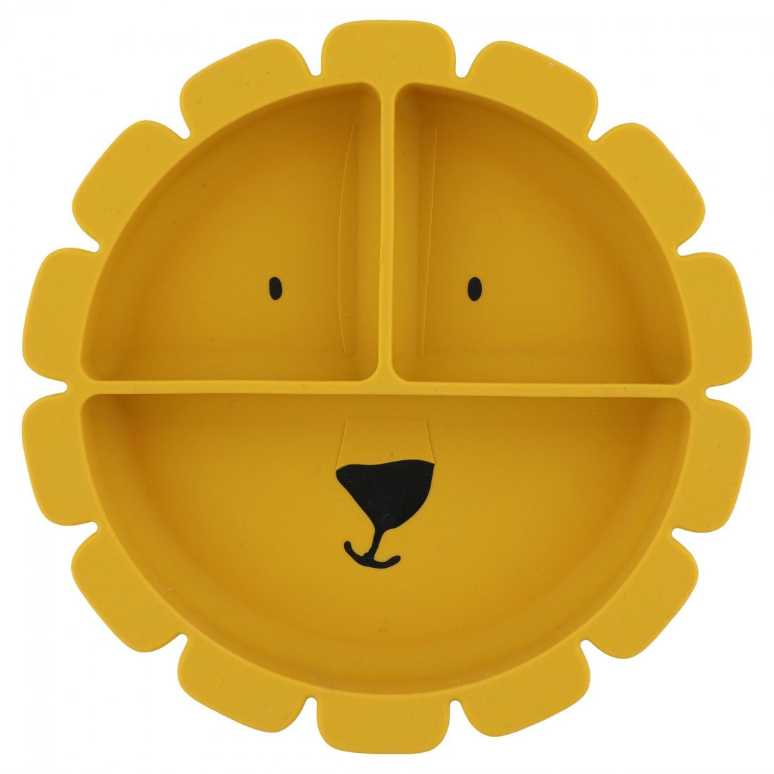 Πιάτο Σιλικόνης (Φ19x3.5) Με Χωρίσματα Trixie Mr.Lion