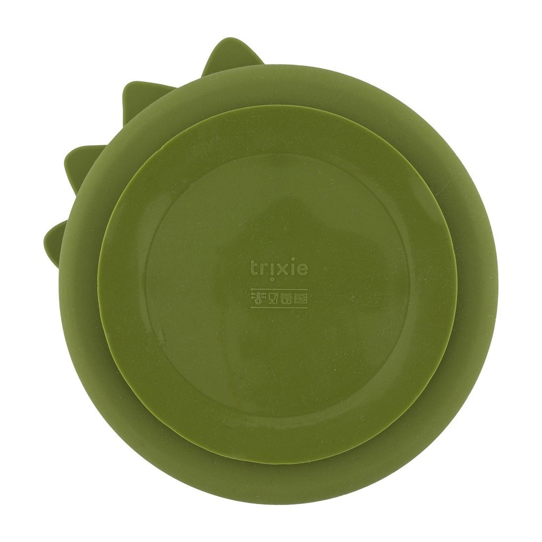 Πιάτο Σιλικόνης (Φ19X3 5) με Χωρίσματα Trixie Mr Dino Παιδικά Είδη Φαγητού & Αξεσουάρ Σερβιρίσματος Εκπαίδευσης Spitishop