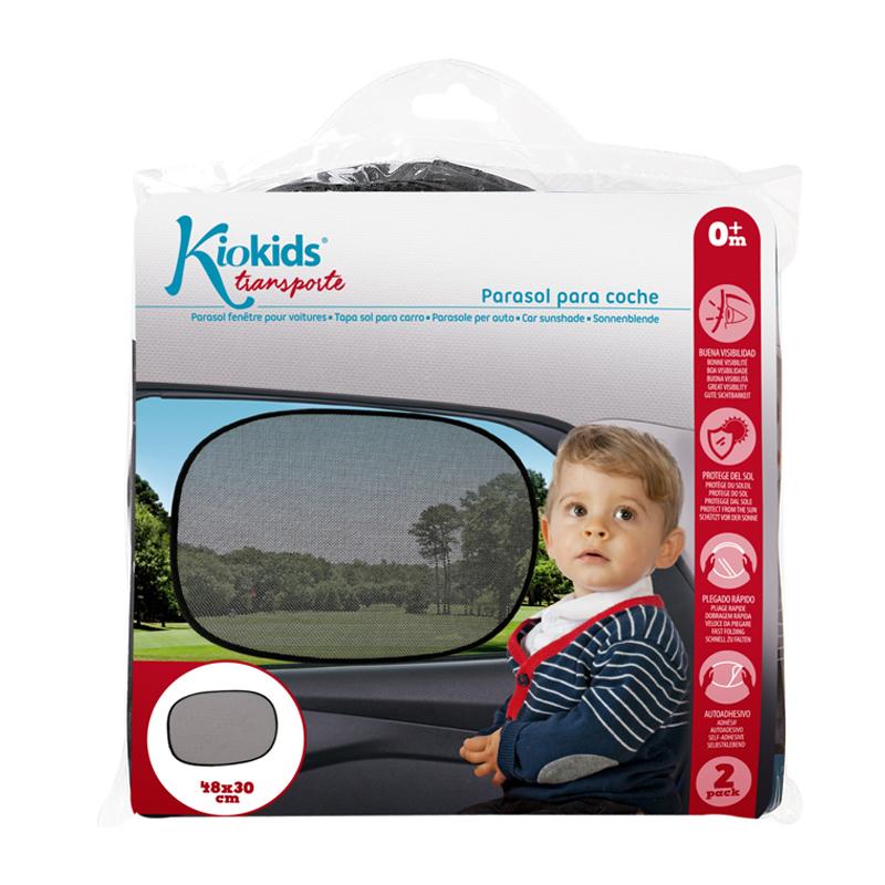 Ηλιοπροστασίες Αυτοκινήτου (2τμχ) Kiokids Black 2493