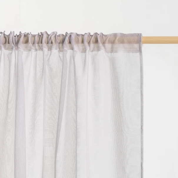 Κουρτίνα Παραθύρου (140x140) Με Τρέσα Easy Home Marimba Grey