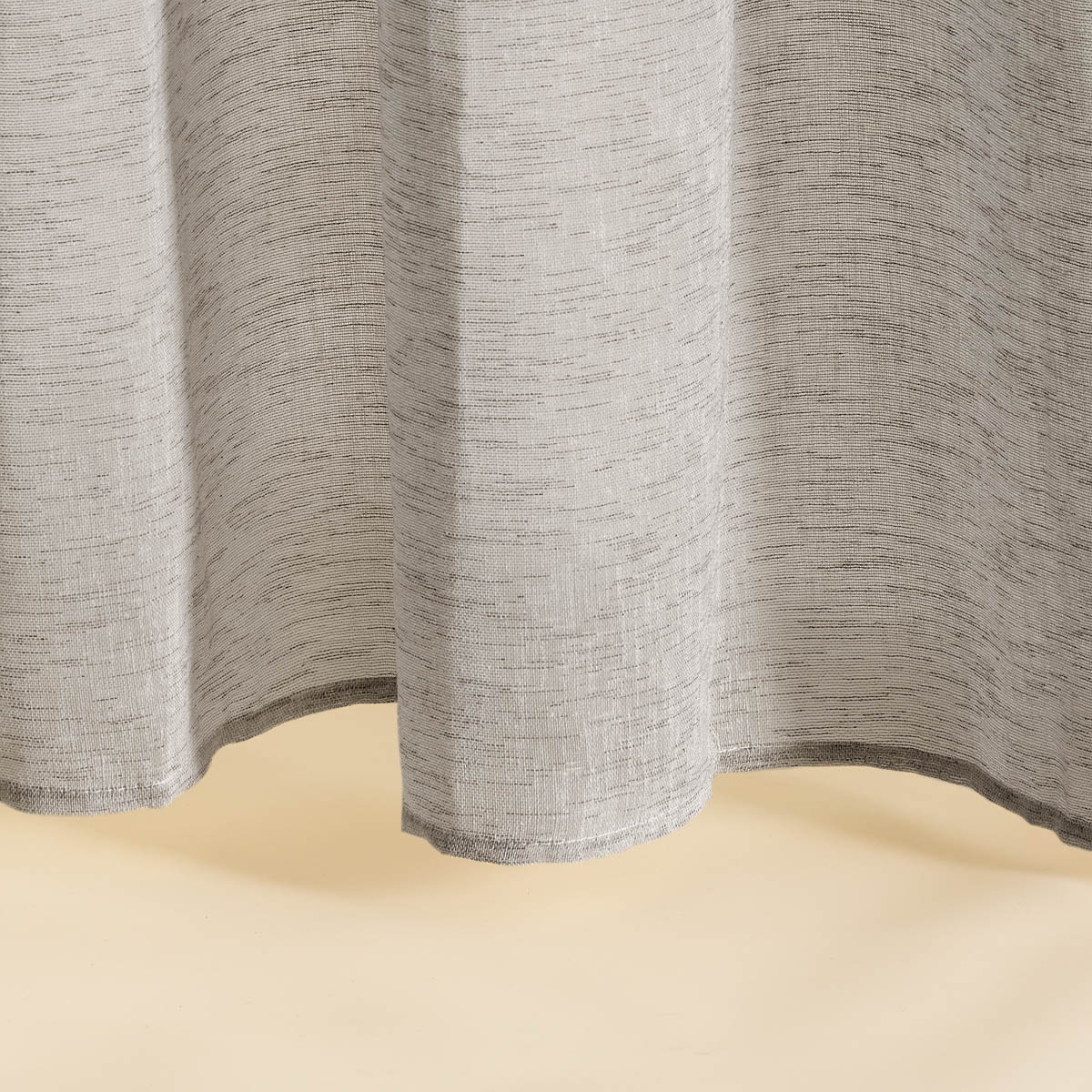 Κουρτίνα (140X270) με Τρέσα Easy Home Harmonica Grey Κουρτίνες Κρεβατοκάμαρας Spitishop