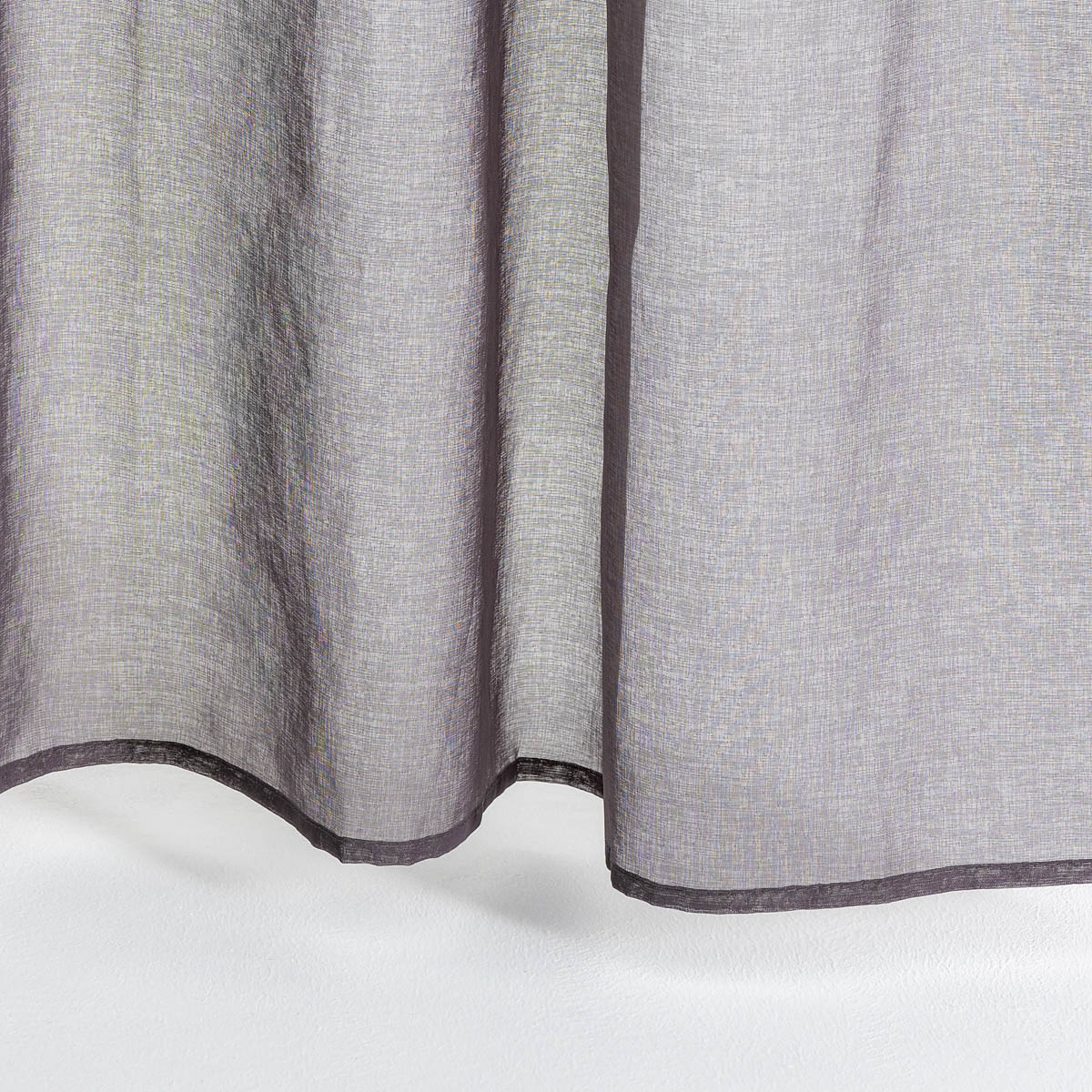 Κουρτίνα (140X270) με Τρέσα Easy Home Timpani D Grey Κουρτίνες Κρεβατοκάμαρας Spitishop