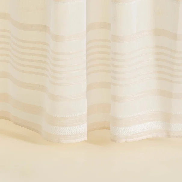 Κουρτίνα (140x270) Με Τρέσα Premier Aria Beige