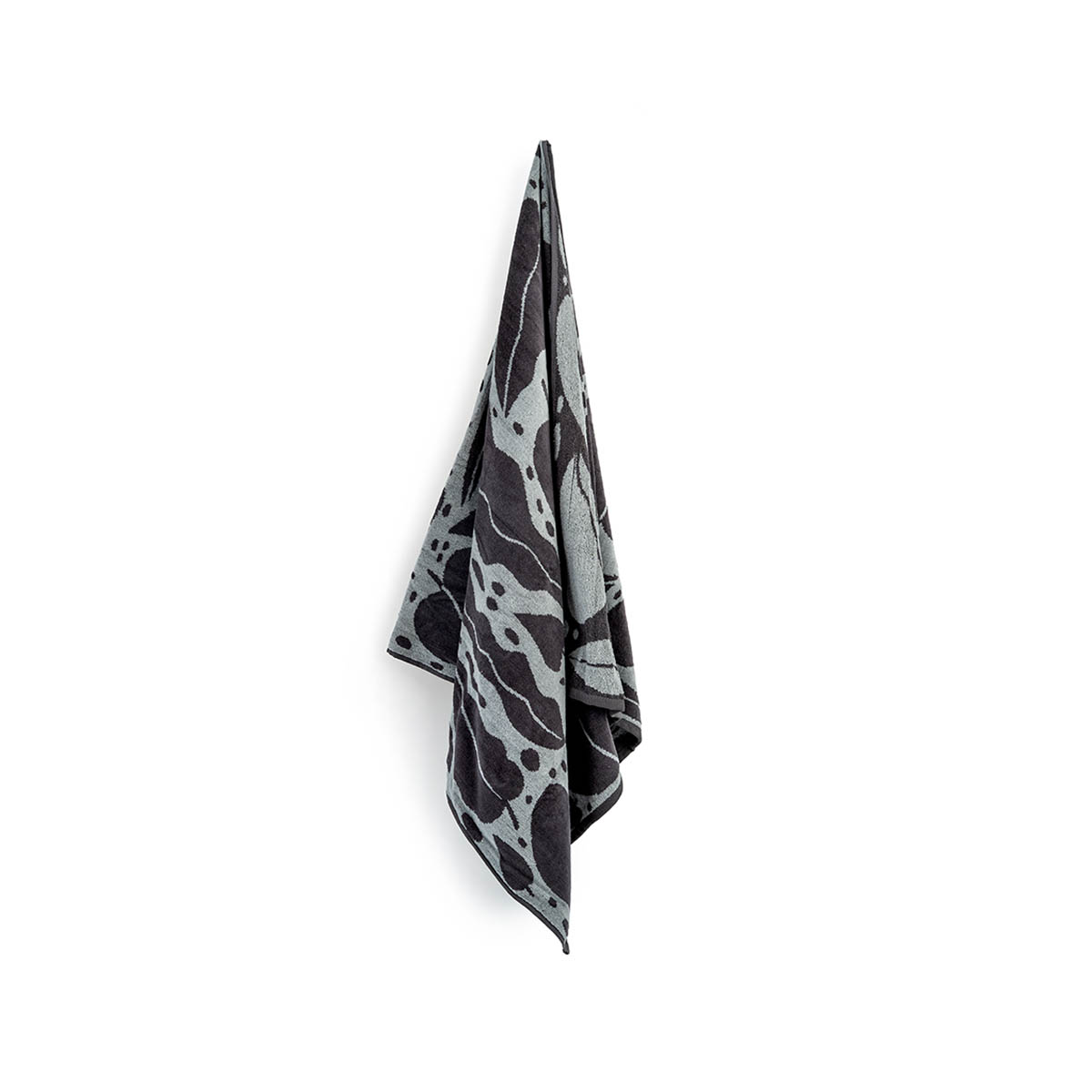 Πετσέτα Θαλάσσης (80X160) Easy Home Velour Jungle Grey Πετσέτες Ενηλίκων Spitishop