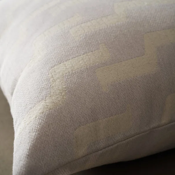 Διακοσμητική Μαξιλαροθήκη (50x50) Gofis Home Clover Silver Grey 558/19