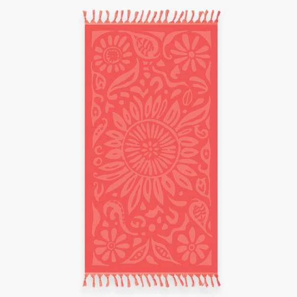 Πετσέτα Θαλάσσης (80x160) Nef-Nef Homeware Hazard Coral