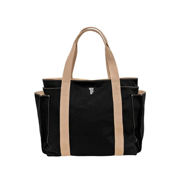 Τσάντα Θαλάσσης (47x20x36) Feel & Touch Cabo Black/Natural