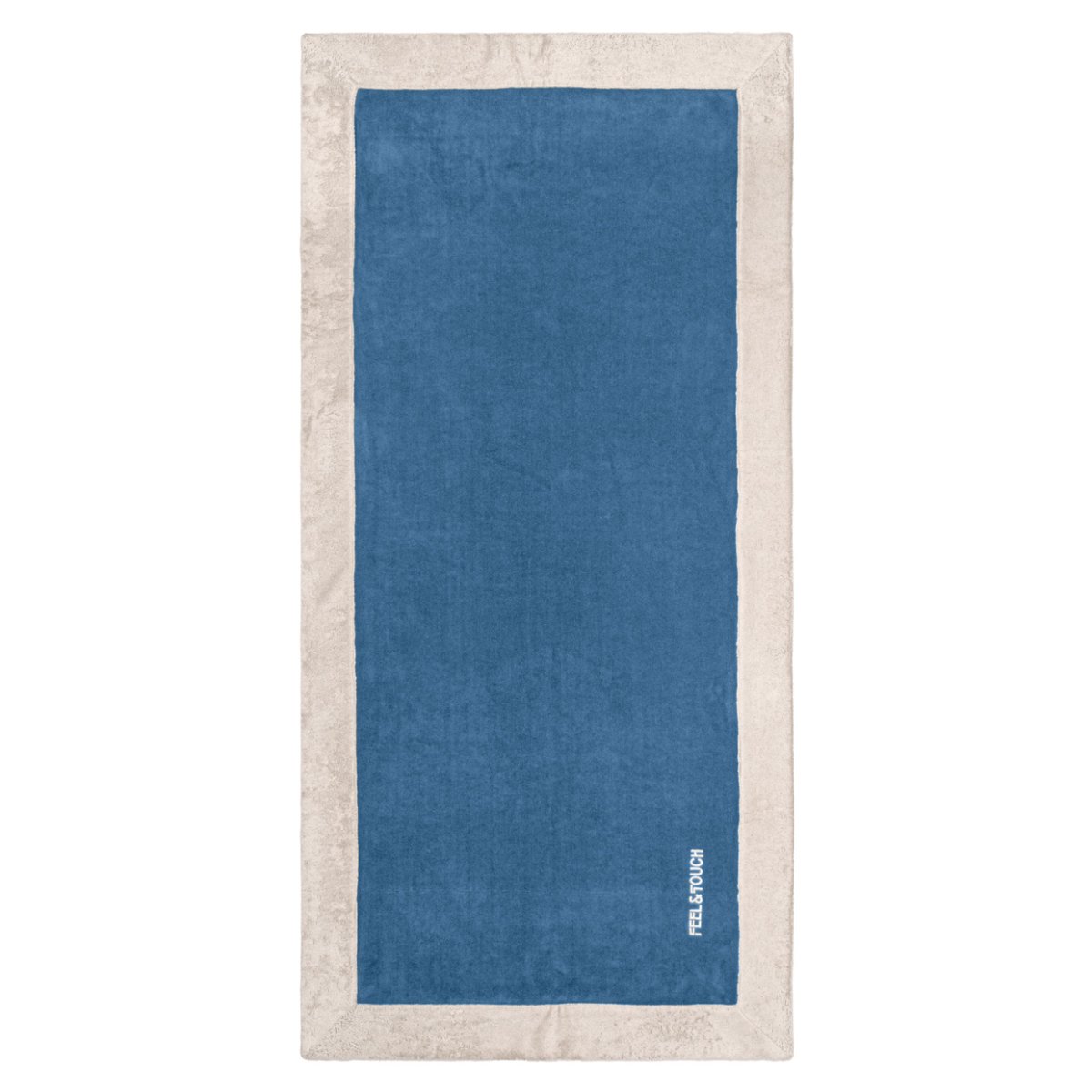 Πετσέτα Θαλάσσης (80x170) Feel & Touch Caribbean Denim