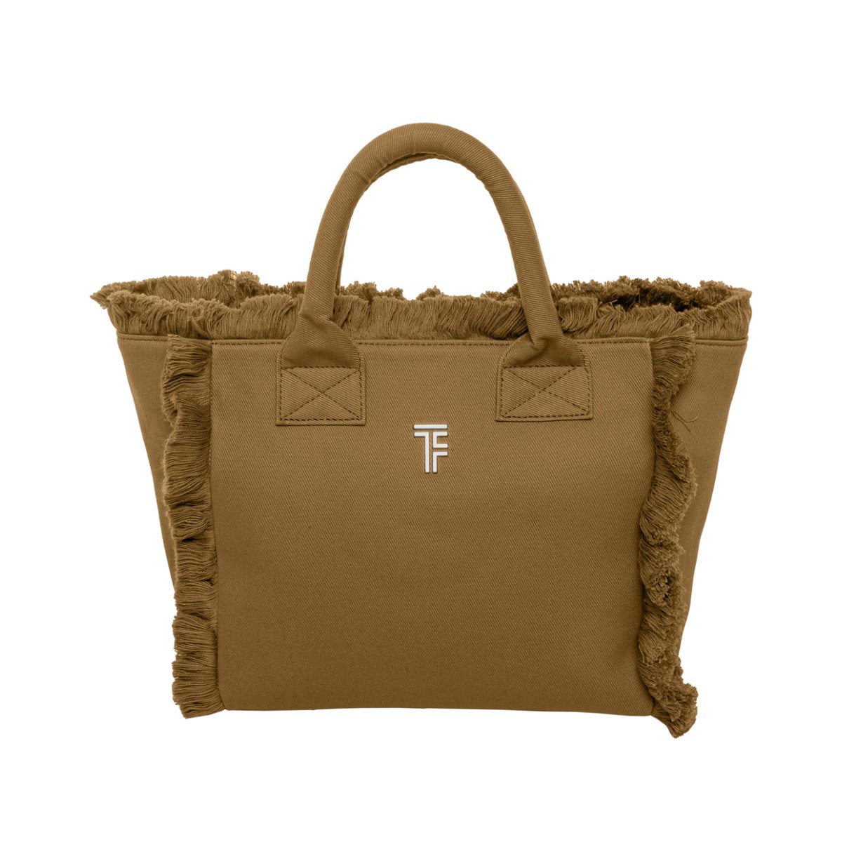 Τσάντα Θαλάσσης (26x16x24) Feel & Touch Caribbean Mocca