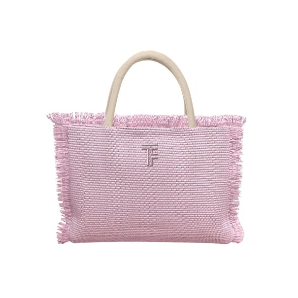 Τσάντα Θαλάσσης (36x14x29) Feel & Touch Tropical Pinky
