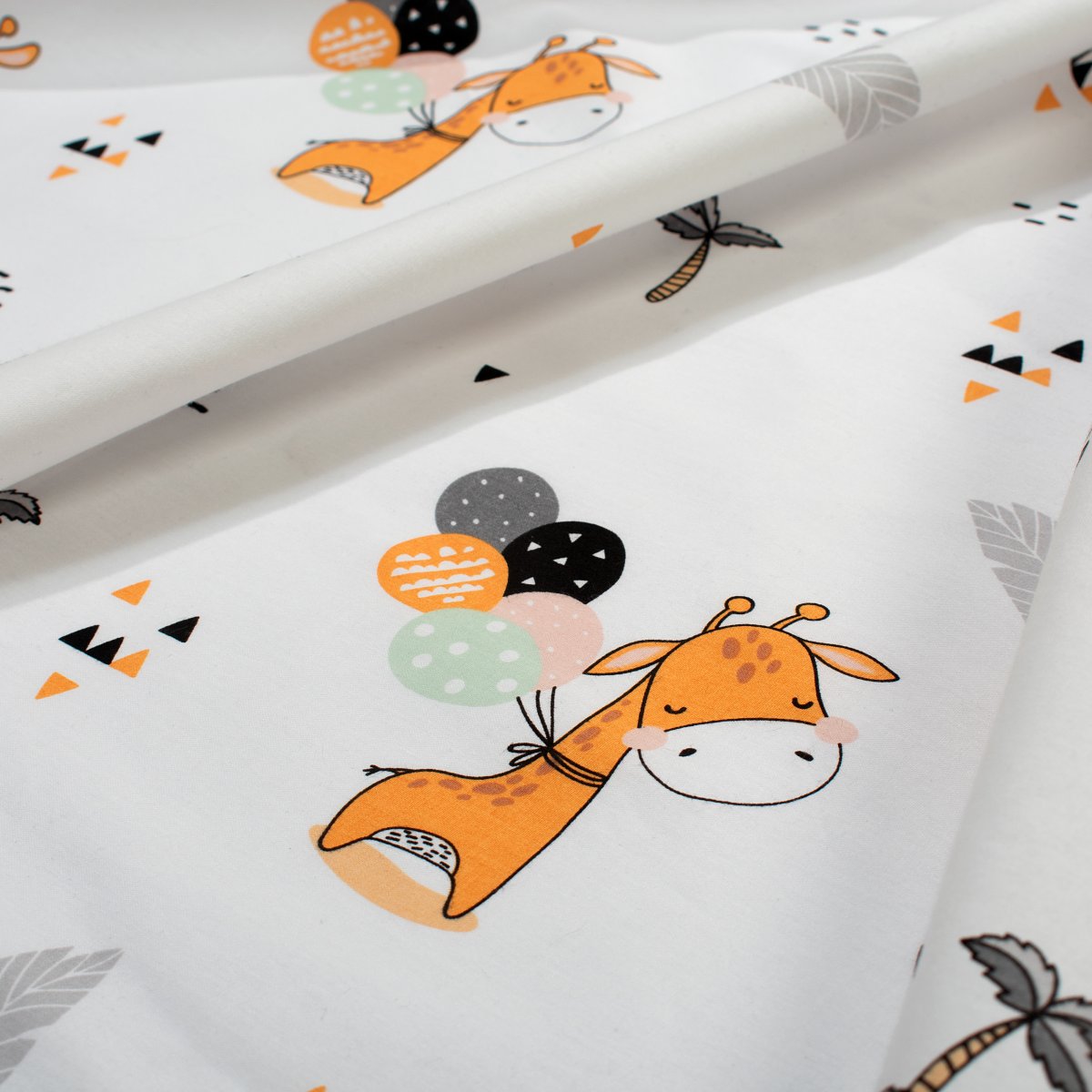 Πάνα Χασέ (80x80) Dimcol Giraffe 599 White - Orange