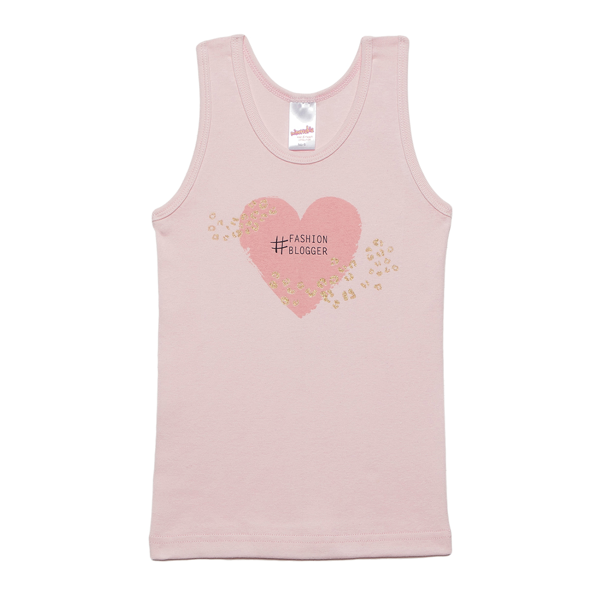 Φανελάκι Παιδικό Αμάνικο Minervakia Fashion Blogger 42089-060 Ροζ