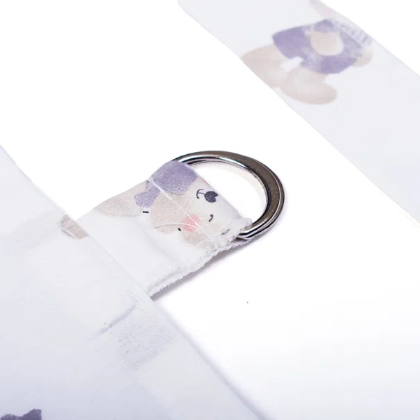 Κάλυμμα Θηλασμού Dimcol Bear's Nest 05 White - Grey