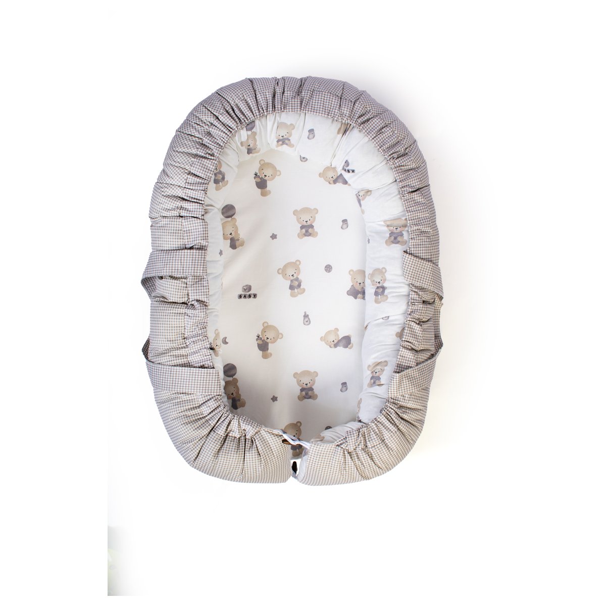Φωλιά Ύπνου Dimcol Bear's Nest 05 White - Grey