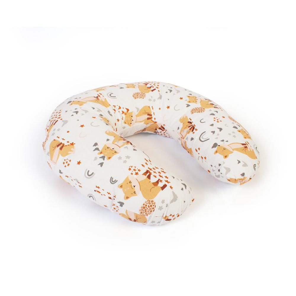 Μαξιλάρι Θηλασμού Dimcol Cute Fox 02 White - Beige