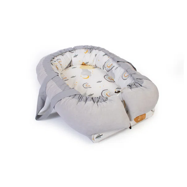 Φωλιά Ύπνου Dimcol Rainbow 01 White - Grey