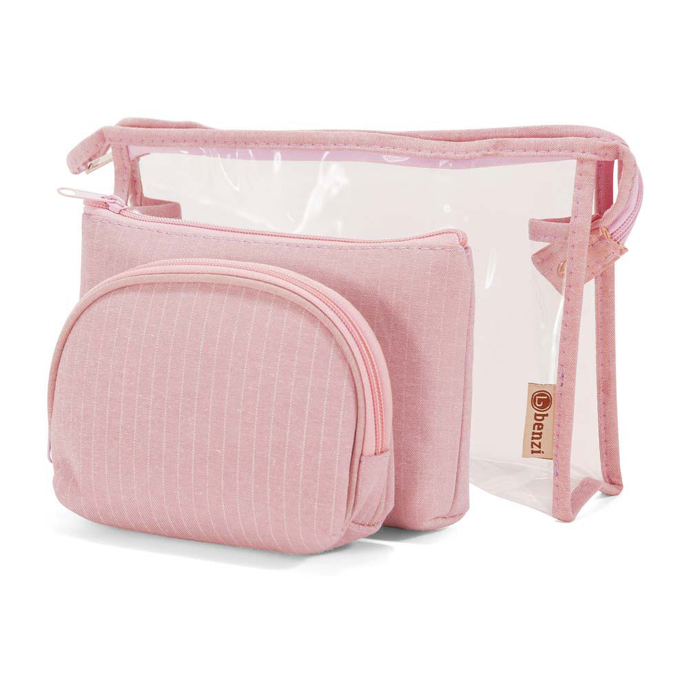 Νεσεσέρ Καλλυντικών (Σετ 3τμχ) Benzi 5625 Pink