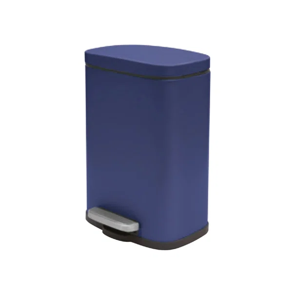 Κάδος Απορριμμάτων Μπάνιου (21.4x16.4x30) Spirella 5lt Akira Blue 05392.009