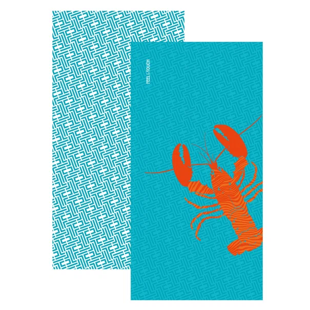 Πετσέτα Θαλάσσης 2 Όψεων (80x160) Feel & Touch Printed 01
