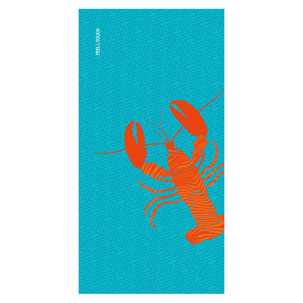 Πετσέτα Θαλάσσης 2 Όψεων (80x160) Feel & Touch Printed 01