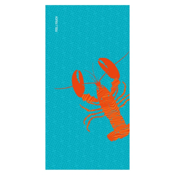 Πετσέτα Θαλάσσης 2 Όψεων (80x160) Feel & Touch Printed 01