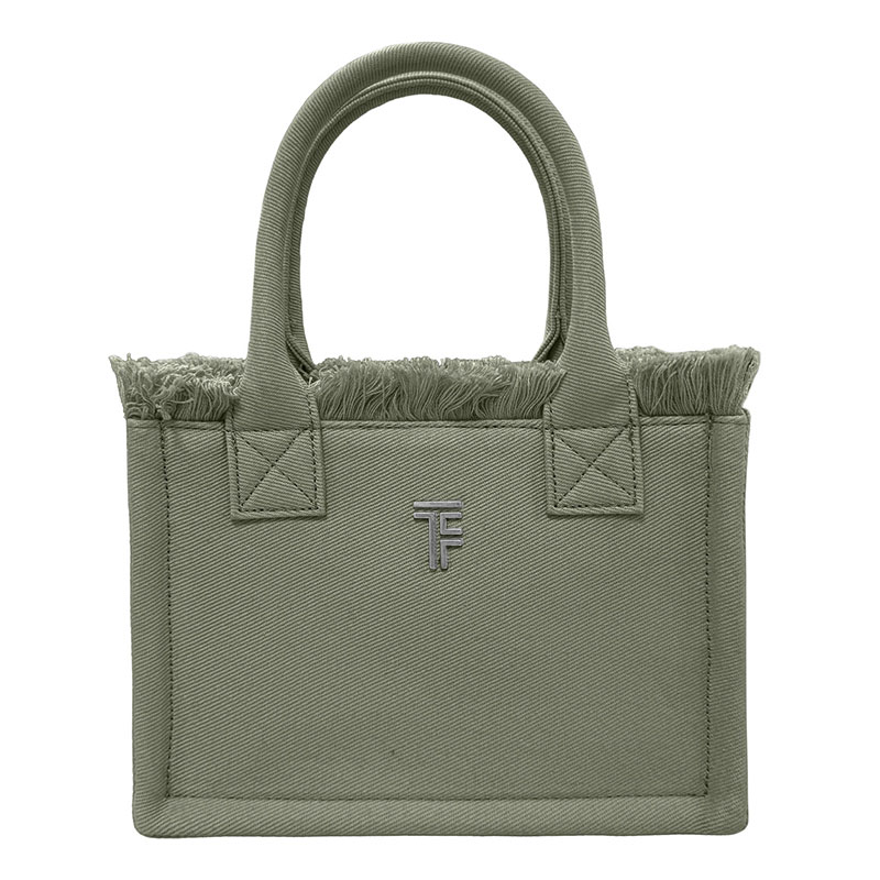 Τσάντα (20x9x14) Feel & Touch Caribbean Khaki Mini